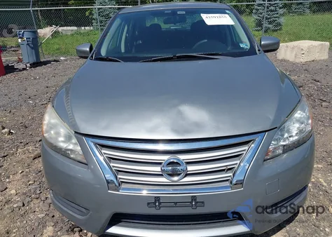 2013 Nissan Sentra S from USA, damaged, VIN 3N1AB7AP0DL720252